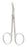Miltex Miltex Corneal Scissors McGuire 4-1/8 Inch Length OR Grade Stainless Steel (German) NonSterile Finger Ring Handle Curved Right Blade Blunt/Blunt - 18-1594