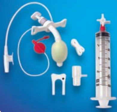 Bivona Fome-Cuf - Tracheostomy Tube Kit Standard Size 9 Cuffed - 855190