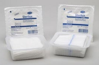 Hartmann Sterilux Gauze Sponge Cotton 12-Ply 4 X 4 Inch Square Sterile - 416101