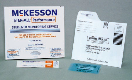 McKesson STER-ALL Performance Sterilizer Monitoring Mail-In Service Steam - 73-PP052