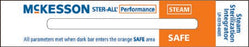 McKesson STER-ALL Performance Sterilization Chemical Integrator Strip Steam 4 Inch - 73-SSI1000