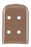 Miltex Tip-It Instrument Tip Guard 5/64 X 5/8 X 1 Inch, Size 8, Vented, Brown - 3-2508V