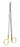Miltex Miltex Carb-N-Sert Parametrium Scissors Z-Type 9 Inch Length OR Grade Stainless Steel (German) / Tungsten Carbide NonSterile Finger Ring Handle Slightly Curved Blade Blunt/Blunt - 30-2101TC