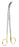 Miltex Miltex Carb-N-Sert Parametrium Scissors Z-Type 9 Inch Length OR Grade Stainless Steel (German) / Tungsten Carbide NonSterile Finger Ring Handle Fully Curved Blade Blunt/Blunt - 30-2103TC
