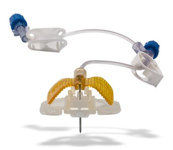 Bard LiftLoc Huber Infusion Set 19 Gauge 3/4 Inch 8 Inch Tubing Without Port - 641934
