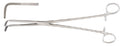Miltex Miltex Hemostatic Forceps Mixter 11 Inch OR Grade Stainless Steel (German) NonSterile Ratchet Lock Finger Ring Handle Angled Serrated Tip - 25-814