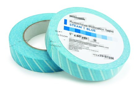 McKesson McKesson Steam Indicator Tape 1 Inch X 60 Yard Steam - 73-BT036