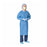 Cardinal - Protective Procedure Gown X-Large Blue NonSterile Not Rated Disposable - 3201PG