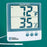 PANTek Technologies LLC Traceable Jumbo Digital Thermometer / Hygrometer Fahrenheit / Celsius 23° to +122°F (-5° to +50°C) External Sensor Desk / Wall Mount Battery Operated - 1166119