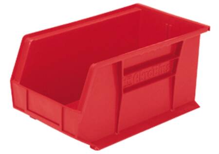 Akrobins - Storage Bin AkroBins Red Plastic 5 X 5-1/2 X 14-3/4 Inch - 30234RED