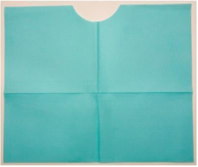Tidi Products Tidi Ultimate Dental Bib 17 X 18 Inch Blue - 917443
