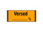 Shamrock Scientific Pre-Printed / Write On Label Anesthesia Label VERSED / _____ % Orange 1/2 X 500 Inch - SA-55