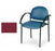 Hausmann Industries Comfort Plus Side Chair Burgundy Fixed Armrests Vinyl - 2158-700