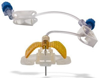 Bard LiftLoc Huber Infusion Set 20 Gauge 1-1/2 Inch 8 Inch Tubing Without Port - 642015