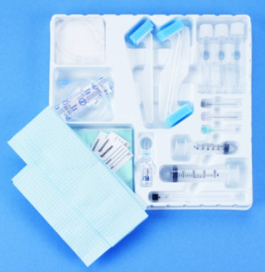 Busse Hospital Disposables Myelogram Tray 22 Gauge Water-Based Contrast Media - 656