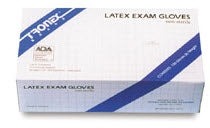 Tronex Healthcare Industries 3010 Series Exam Glove Medium NonSterile Latex Standard Cuff Length Smooth Natural Not Chemo Approved - 3010-20