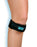 Hely & Weber Matt Strap Patellar Knee Strap One Size Fits Most Hook and Loop Closure 7 to 20 Inch Circumference Left or Right Knee - 3709-BLK