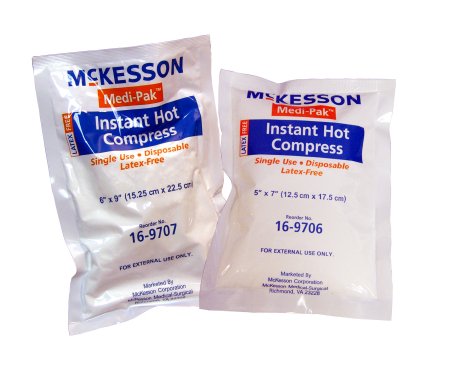 McKesson McKesson Hot Pack Instant Chemical Activation General Purpose Large 6 X 9 Inch - 16-9707