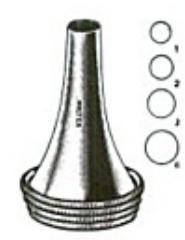Integra Lifesciences - Ear Speculum Tip Round Tip Stainless Steel 4, 5, 6, 7 mm Reusable - 19-48