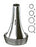 Integra Lifesciences - Ear Speculum Tip Round Tip Stainless Steel 4, 5, 6, 7 mm Reusable - 19-48