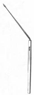 Miltex - Ear Knife Politzer German Stainless Steel 6-1/4 Inch Length Flat Handle NonSterile Reusable - 19-512
