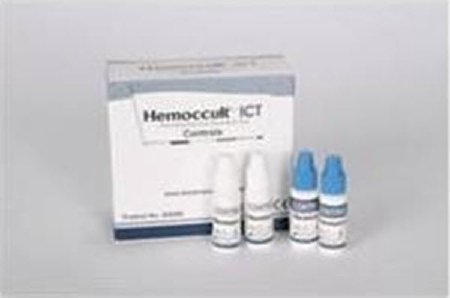 Hemocue Hemoccult ICT Colorectal Cancer Screening Control Kit Fecal Occult Blood Test (FOBT) Positive / Negative Level 0.8 mL - 395068A