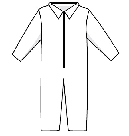 Tronex Healthcare Industries Tronex Coverall X-Large White Disposable - 678035W