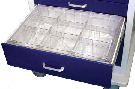 Waterloo Industries - Divider System 5 6 Inch, 9 Inch Drawers Steel Unicart - DIV-DRW-5
