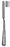 Miltex Bone File 3-1/2 X 1/2 Inch Half Round Blade - 27-703