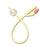 Medline - Foley Catheter 2-Way 10 cc Balloon 22 Fr. Silicone Coated Latex - DYND11762