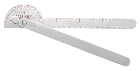 Fabrication Enterprises Baseline Pocket Goniometer 180 Degree Scale In 5 Degree Increment 6 Inch - 12-1042