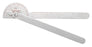 Fabrication Enterprises Baseline Pocket Goniometer 180 Degree Scale In 5 Degree Increment 6 Inch - 12-1042