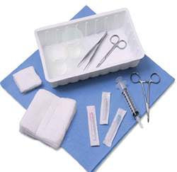Cardinal Laceration Tray - 1278471