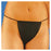 The Systems Group Photo Panty Thong Black Standard 25/Pk, 10 Pk/Ca - SI-2