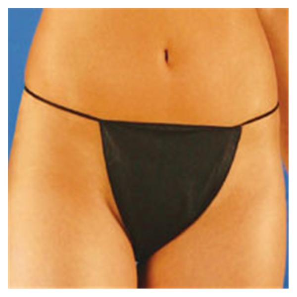 The Systems Group Photo Panty Thong Black Standard 25/Pk, 10 Pk/Ca - SI-2