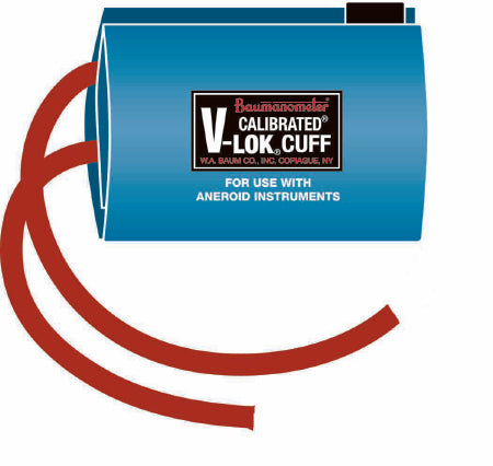 Calibrated V-Lok - Blood Pressure Cuff Adult Arm Medium Cuff 25 - 35 cm Polyester Cuff - 1880ACNL