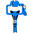 Sklar Sklar Blue Electrosurgical Vaginal Speculum Graves NonSterile Premium OR Grade Coated Stainless Steel Medium 76.2 mm Yoke Opening with PSE Tube Reusable Without Light Source Capability - 91-3740