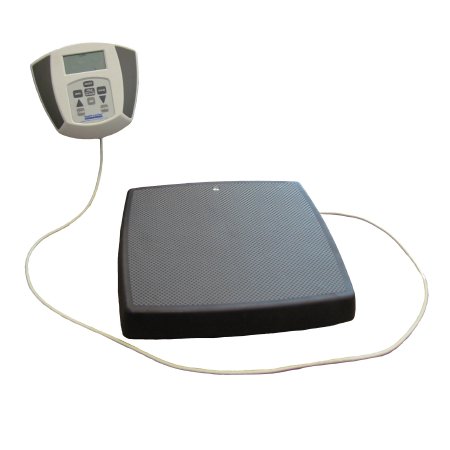 Health O Meter - Floor Scale Digital Remote Display 600 lbs. / 272 kg Capacity Gray / Black AC Power - 752KL