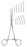 Miltex MeisterHand Hemostatic Forceps Rochester-Pean 6-1/4 Inch Surgical Grade Stainless Steel (German) NonSterile Ratchet Lock Finger Ring Handle Straight Serrated Tips - H7-120