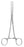 Miltex MeisterHand Hemostatic Forceps Kocher 5-1/2 Inch Surgical Grade Stainless Steel (German) NonSterile Ratchet Lock Finger Ring Handle Straight Serrated Tips w/1 X 2 Teeth - H7-66