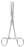 Miltex MeisterHand Hemostatic Forceps Rochester-Carmalt 6-1/4 Inch Surgical Grade Stainless Steel (German) NonSterile Ratchet Lock Finger Ring Handle Straight Serrated Tips - H7-170