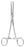 MeisterHand - Hemostatic Forceps Rochester-Carmalt 6-1/4 Inch Length Surgical Grade German Stainless Steel NonSterile Ratchet Lock Finger Ring Handle Straight Serrated Tips - MH7-170