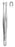 MeisterHand - Tissue Forceps Russian 6 Inch Length Surgical Grade German Stainless Steel NonSterile NonLocking Thumb Handle Straight Radially Serrated Round Cups - MH6-142
