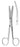 MeisterHand - Operating Scissors 5-1/2 Inch Length Surgical Grade Stainless Steel NonSterile Finger Ring Handle Curved Blunt Tip / Blunt Tip - MH5-56