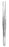 MeisterHand - Tissue Forceps Bishop-Harmon 3-3/8 Inch Length OR Grade Stainless Steel NonSterile NonLocking Fenestrated Thumb Handle Straight 1 X 2 Teeth - 3.212