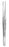 Miltex MeisterHand Dressing Forceps Semken 5 Inch Surgical Grade Stainless Steel (German) NonSterile NonLocking Thumb Handle Straight Serrated Tips - H6-104