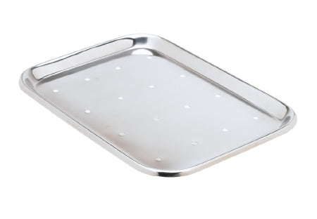 Miltex Miltex Instrument Tray Perforated Mayo Stainless Steel 5/8 X 10 X 14 Inch - 3-922
