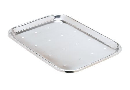 Miltex - Instrument Tray Perforated Mayo Stainless Steel 5/8 X 10 X 14 Inch - 3-922