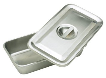 Miltex Miltex Instrument Tray Rolled Edge Stainless Steel 7/8 X 16-7/16 X 21-11/32 Inch - 3-936