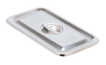 Integra Lifesciences - Flat Cath Cover 8-31/32 L X 5-5/32 W X 7/16 H Inch, Stainless Steel, Lid - 3-939
